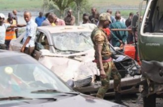 Côte dÂ’Ivoire : 5 morts dans un accident sur l'autoroute du nord